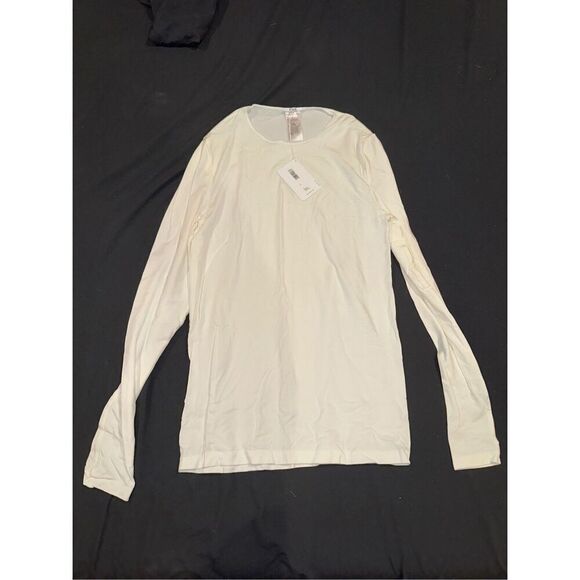 Wilford size M women’s long sleeve top cream new with tags - Picture 1 of 4